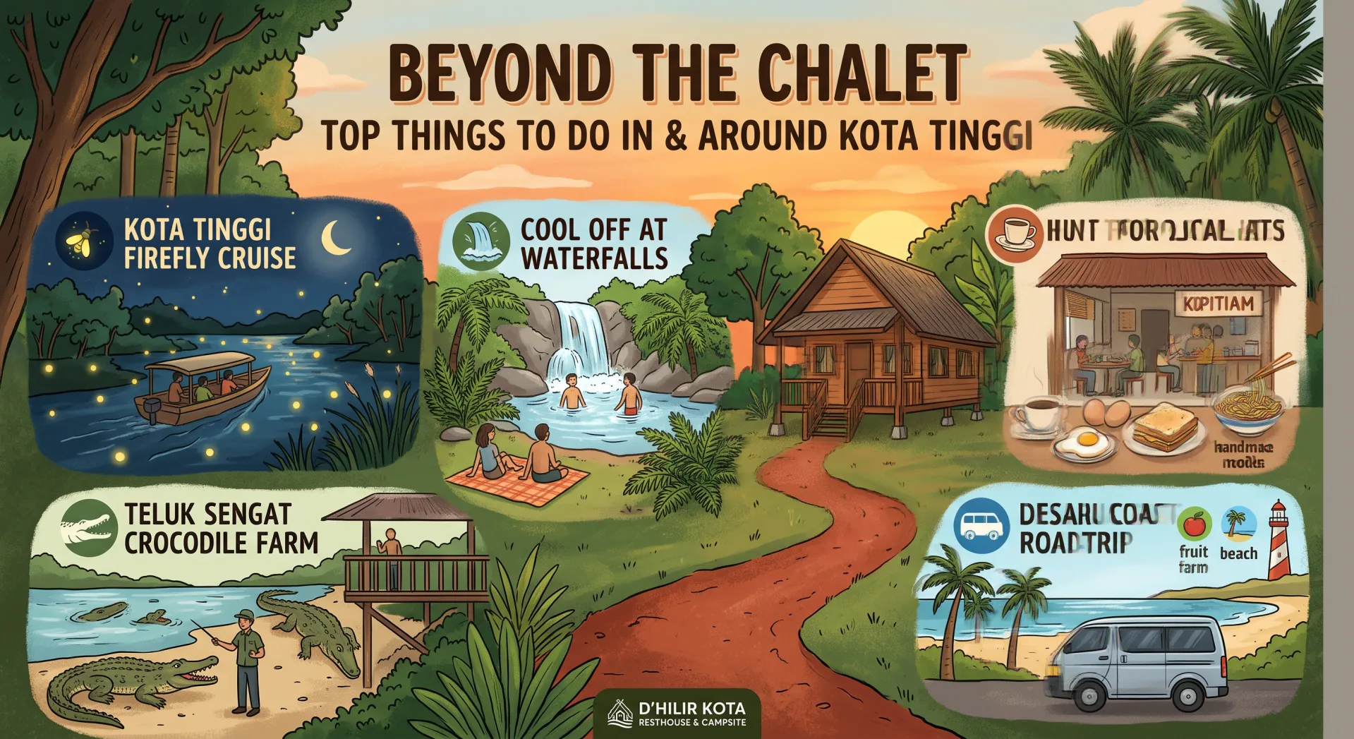 6 Best Things to Do Around Kota Tinggi | D’Hilir Resthouse Guide